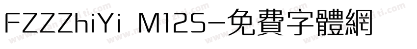 FZZZhiYi M12S字体转换